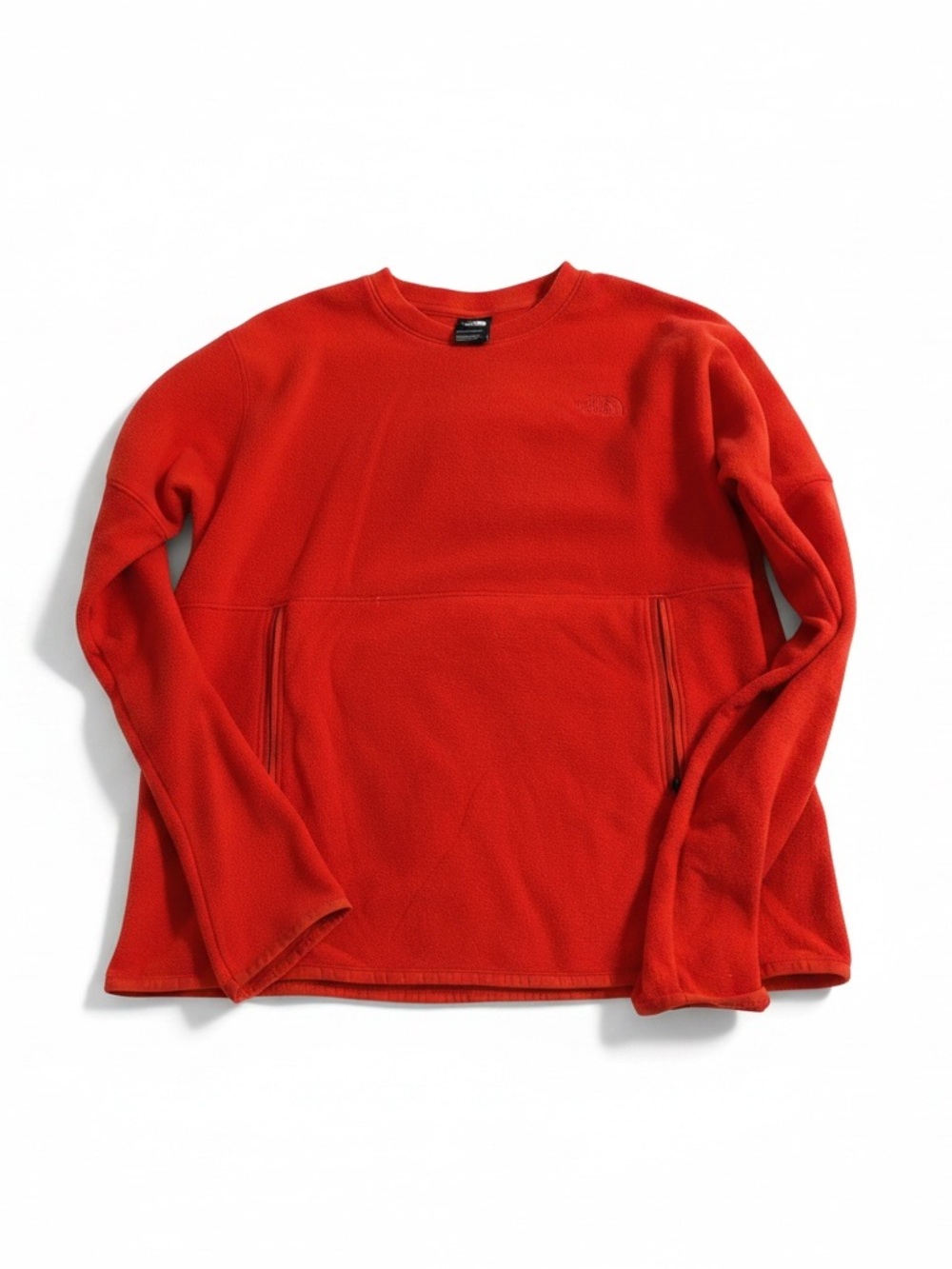 The North‎ Face Bright Red Crewneck Fleece